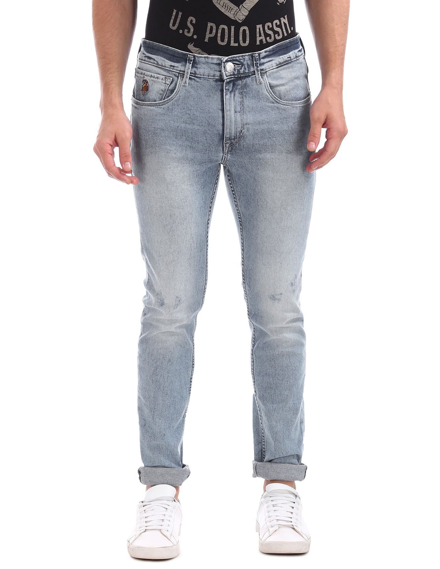 U.S.Polo Assn. Men Casual Wear Blue Jeans